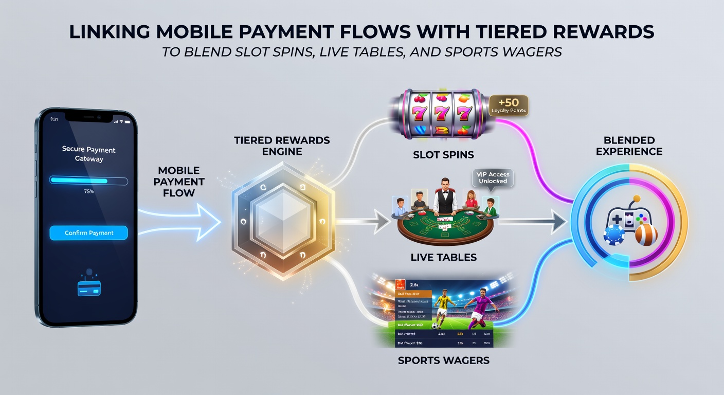 Gestaffelte Belohnungen und mobile Transaktionen in der Integration von Casino- und Sportwettenangeboten