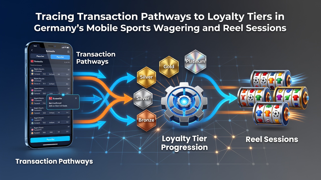 Illustration der Integration von Transaktionsdaten aus Sportwetten und Slots für gestaffelte Belohnungen